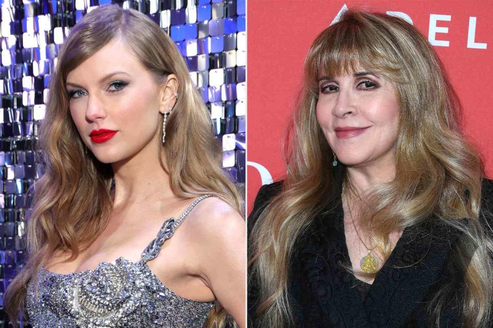 <p>Kevin Mazur/WireImage; Steve Granitz/Getty</p> Taylor Swift and Stevie Nicks