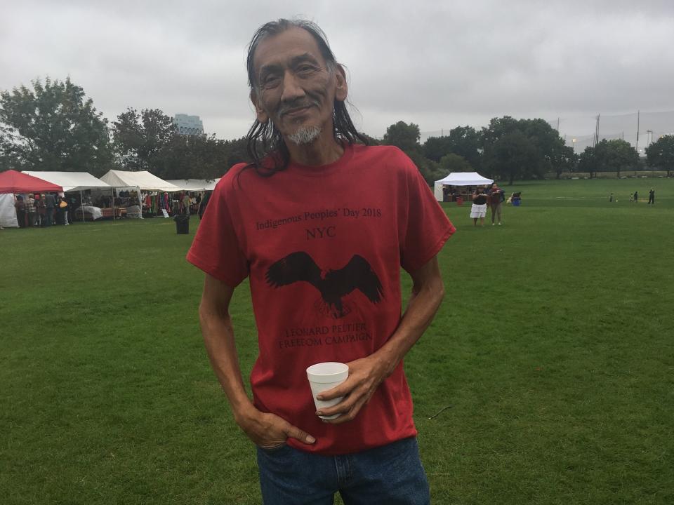 Nathan Phillips on Indigenous Peoples’ Day in 2018