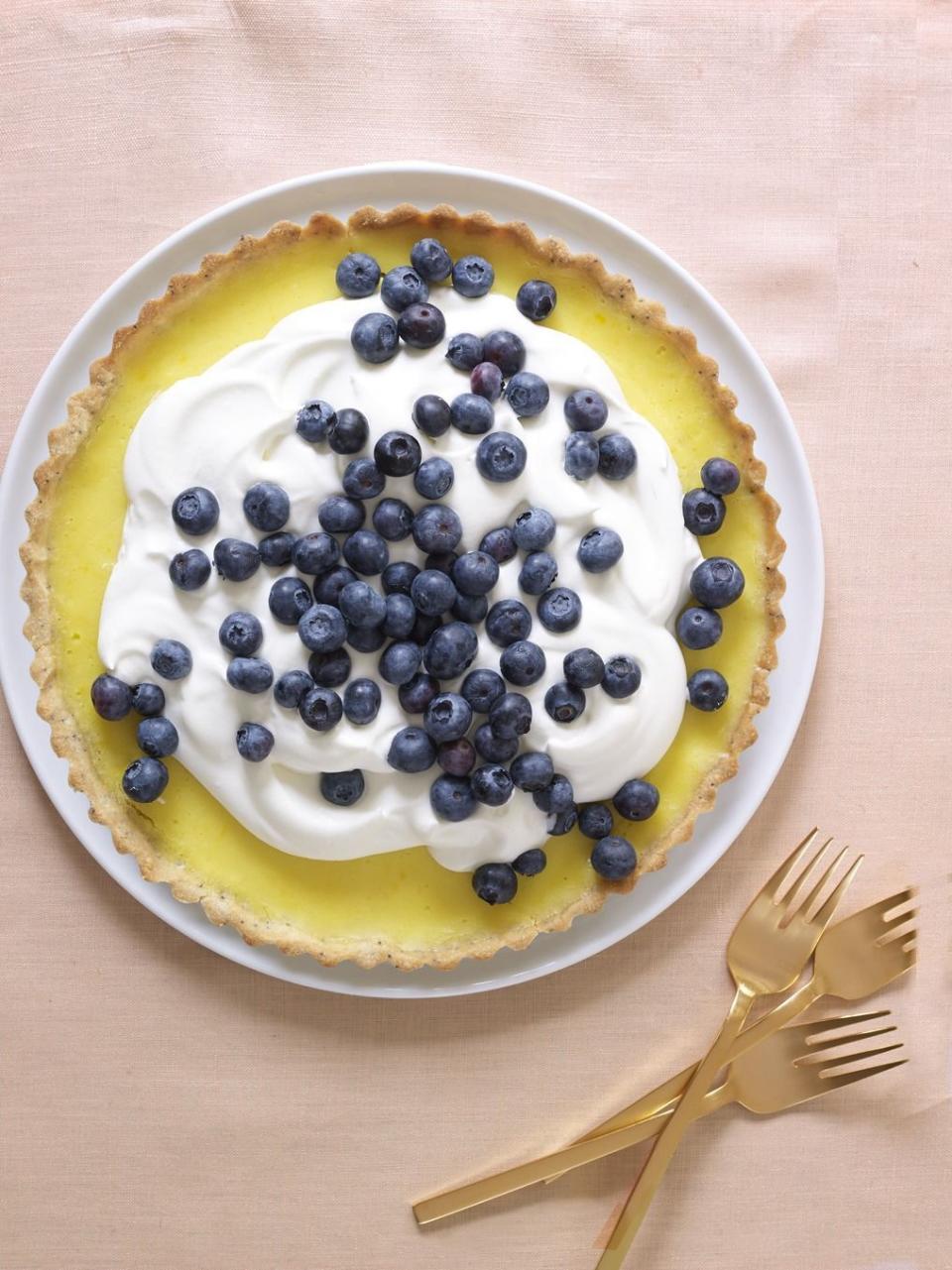 Lemon Poppy Seed Tart