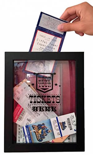 Ticket Shadow Box (Amazon / Amazon)