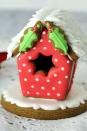 <p>The littlest of festive abodes we ever did see is one we <em>actually</em> wouldn't mind living in. Just look at it.</p><p><a href="http://www.hanielas.com/2012/12/gingerbread-bird-house-tutorial.html#.Uqh8LfQW2So?ref=ssssclpnhb20131216" rel="nofollow noopener" target="_blank" data-ylk="slk:See more at Haniela's»;elm:context_link;itc:0;sec:content-canvas" class="link "><em>See more at Haniela's»</em></a></p>