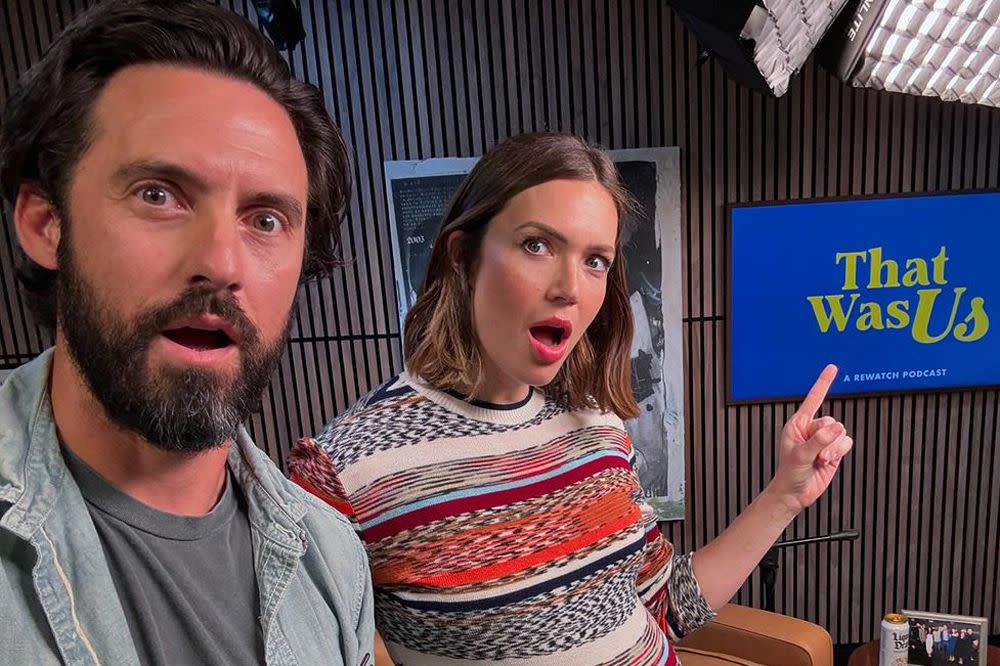 <p>That Was Us/Instagram</p> Milo Ventimiglia  and Mandy Moore