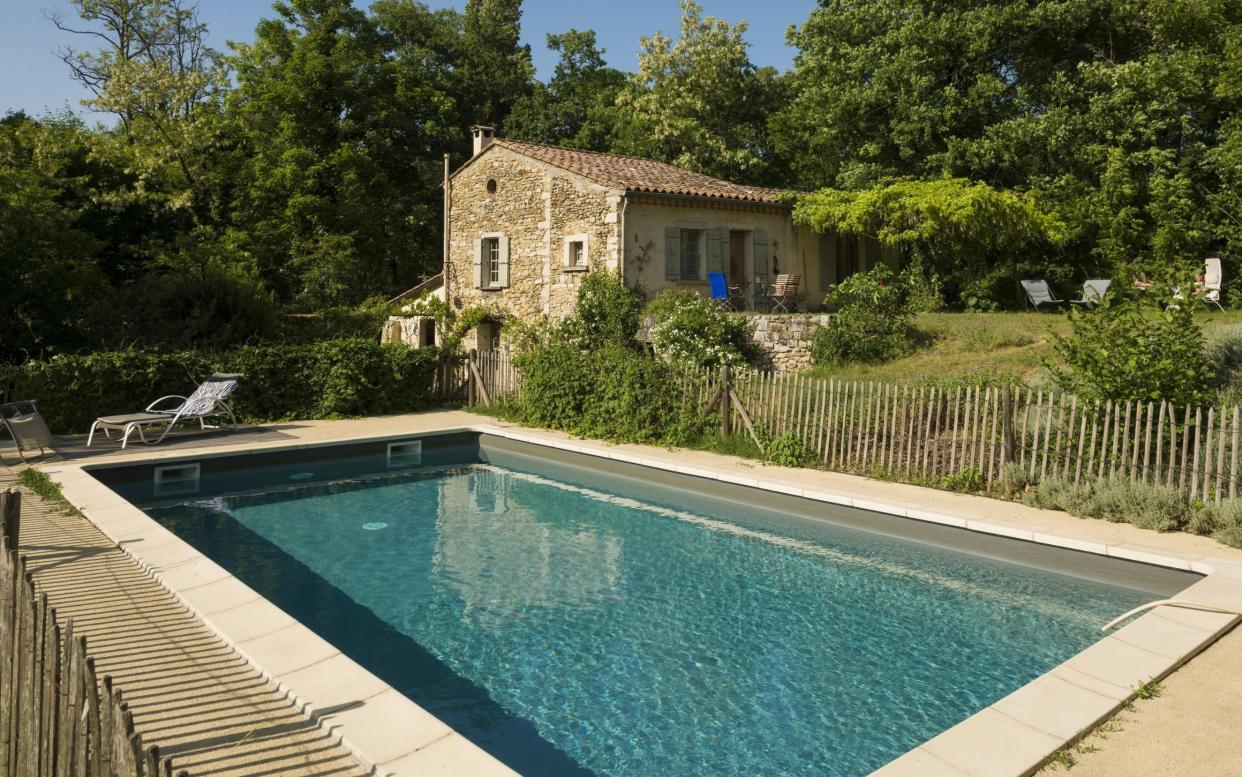 Swimming pool in France