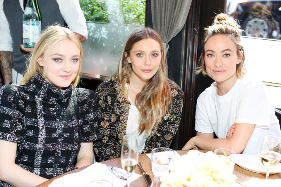 Dakota Fanning, Elizabeth Olsen, and Olivia Wilde