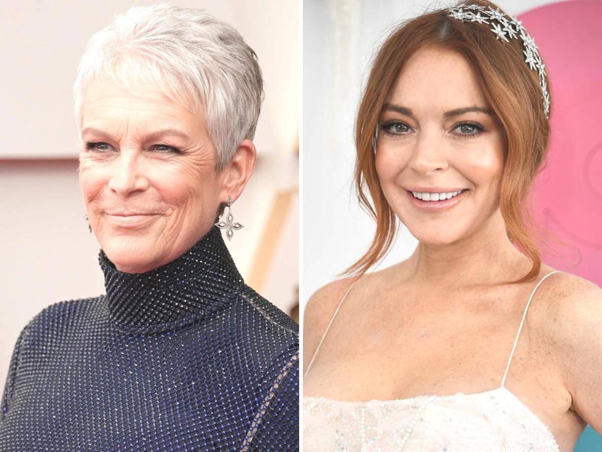 Jamie Lee Curtis and Lindsay Lohan