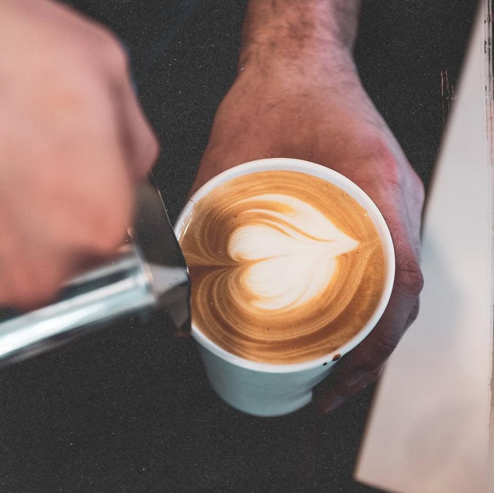 The Kentucky Straight Latte at Society Coffee Bar, 260 Broadway, Taunton.