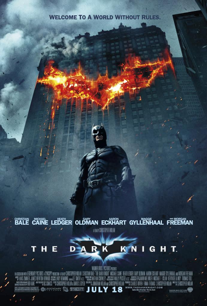 Batman Poster The Dark Knight Production Warner Brothers 2008