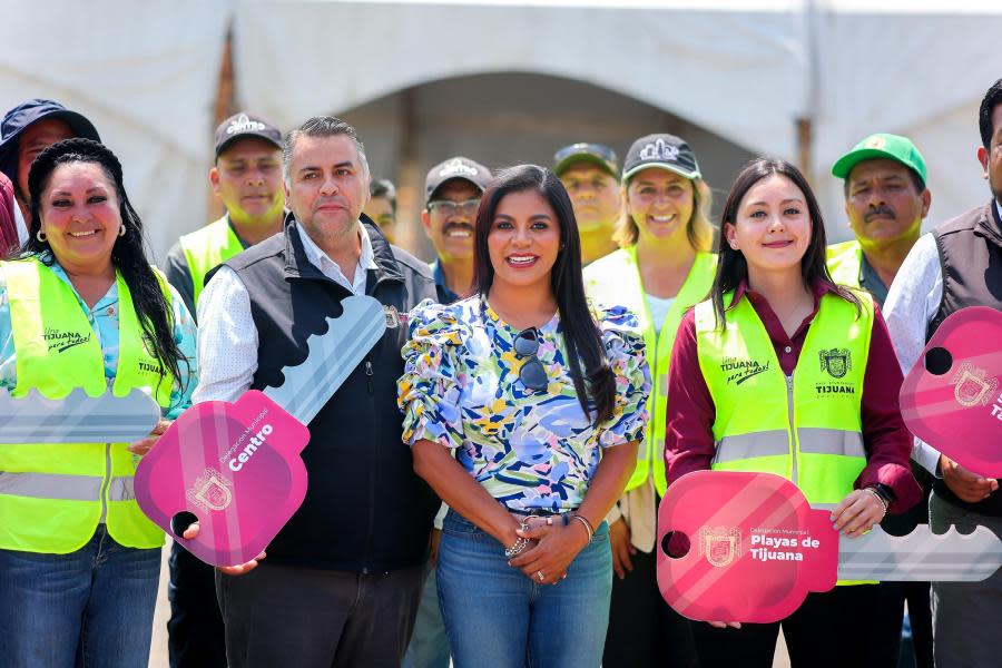 Gobierno de Montserrat Caballero realiza inversión de 51 millones de pesos en maquinaria para delegaciones en Tijuana