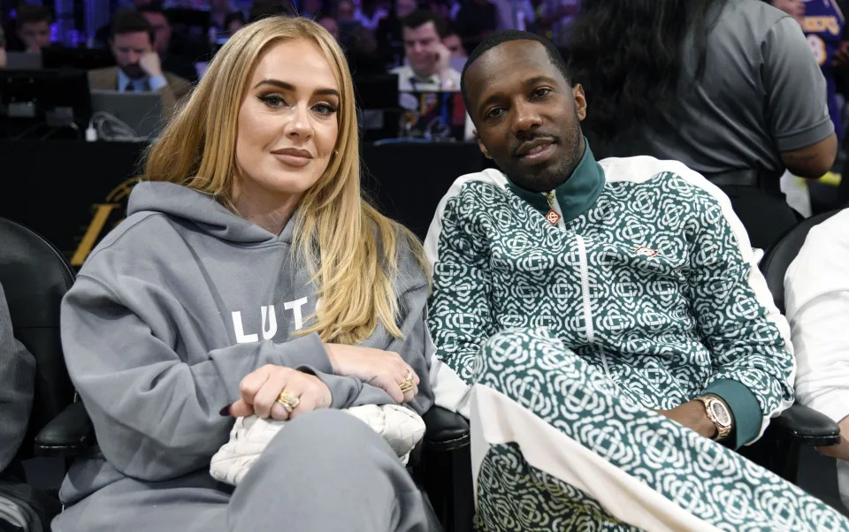 Adele and Rich Paul