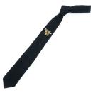 <p>Rowing Blazers drones club tie in Japanese wool, $148. Available on <a rel="nofollow noopener" href="https://rowingblazers.com/products/japanese-wool-necktie-drones-club-tie" target="_blank" data-ylk="slk:rowingblazers.com;elm:context_link;itc:0;sec:content-canvas" class="link ">rowingblazers.com</a> </p>