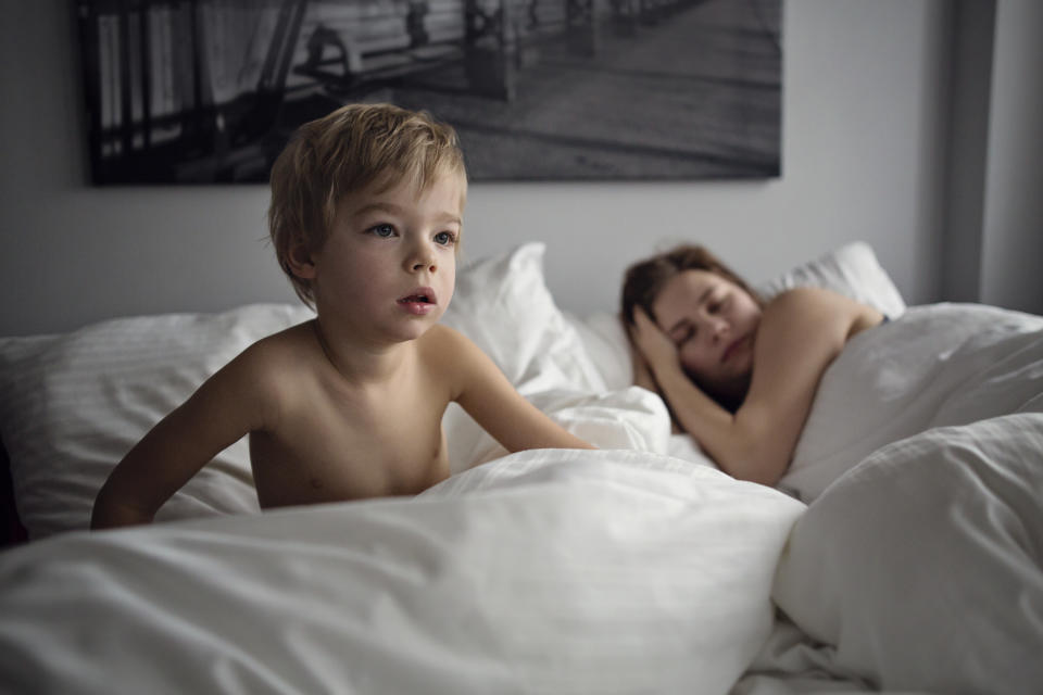 Netmums want sleep deprivation to be taken more seriously [Photo: Getty]