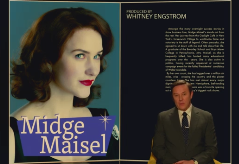 The Marvelous Mrs. Maisel - SCREENSHOT EPISODE 2 60 MINUTES