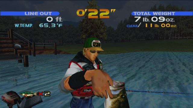 Reel in the classic game Sega Bass Fishing for free to keep on