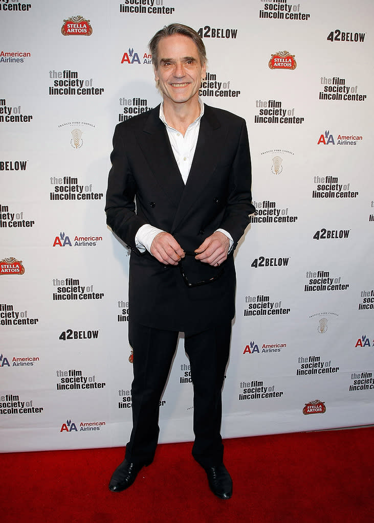 36th Film Society Of Lincoln Center's Gala Tribute 2009 Jeremy Irons