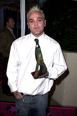 Seth Binzer aka Shifty Shellshock of Crazy Town at the Hollywood premiere of Josie and the Pussycats