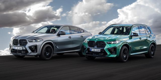 2024 BMW X5 M Competition and X6 M Competition Are the First Mild