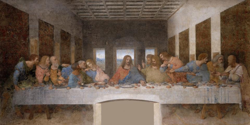“The Last Supper” by Leonardo da Vinci.