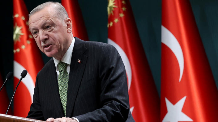 Turkse president Recep Tayyip Erdogan 
