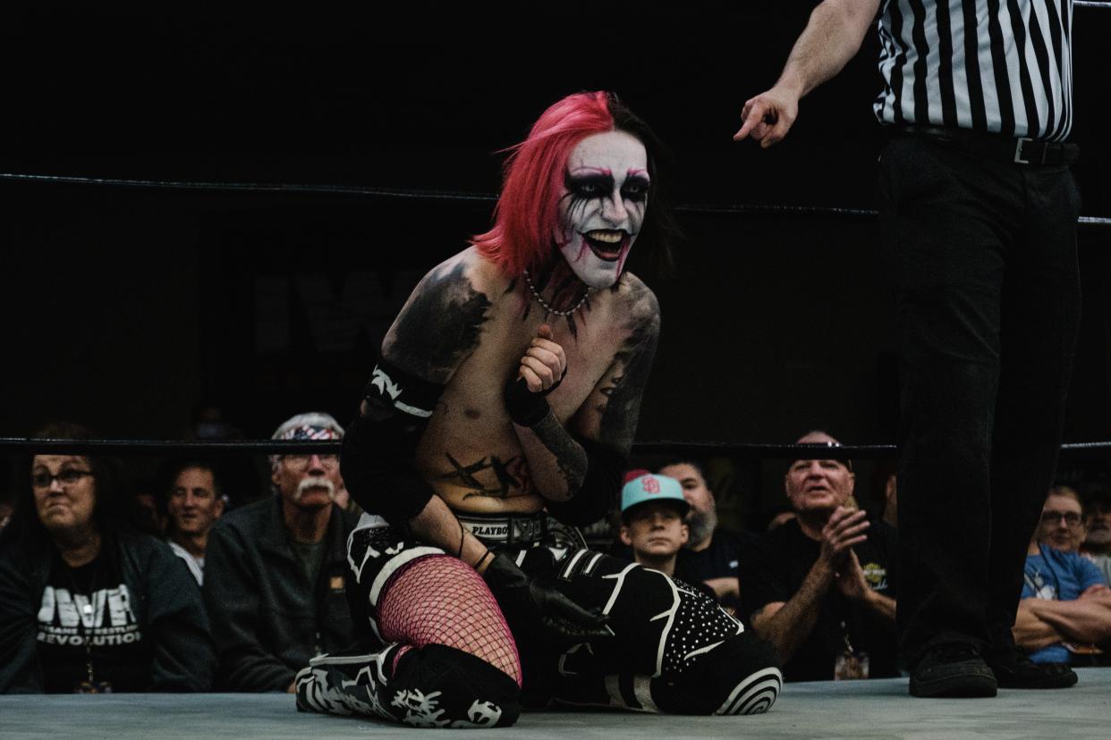 IWR superstar The Anti-Ikon Nikki Ratu defeated Grimey Zach Thomas at IWR-20 Cinco de Mayhem.