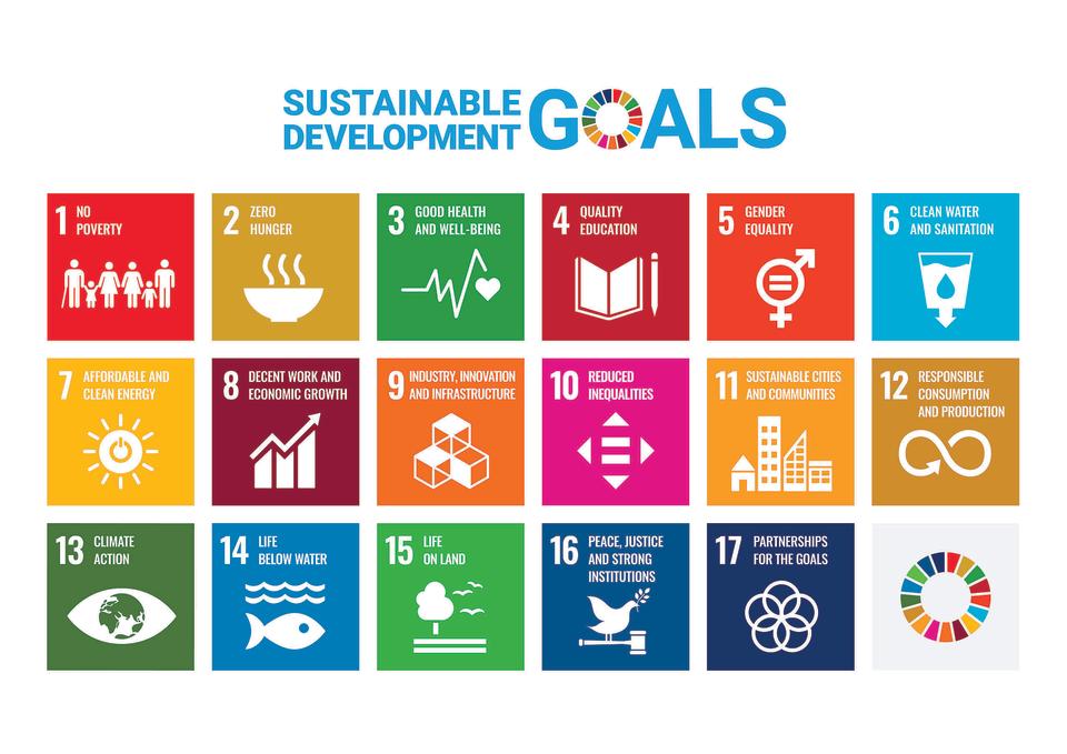 2030年聯合國17項永續發展目標（SDGs）遵循「人權的作為」、「一個都不能放棄」、「性別平等及女性賦權」三原則，針對全球共同面臨的挑戰，包含氣候變遷、貧富差距等問題提出相對應的解決方案，並以此為標準衡量實踐情形。
