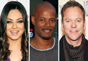 Mila Kunis, Keenan Ivory Wayans, Kiefer Sutherland   | Photo Credits: Gregg DeGuire/FilmMagic, Chelsea Lauren/WireImage, Theo Wargo/WireImage