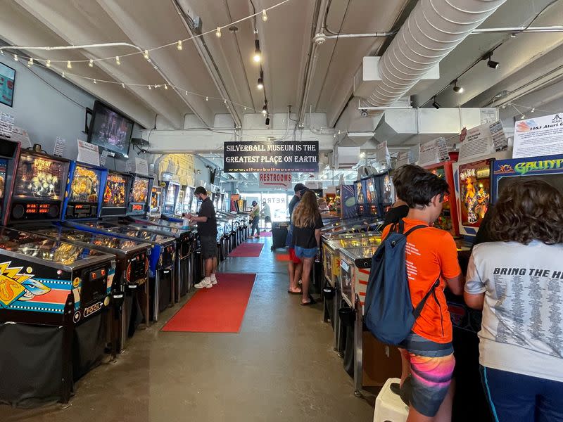 Silverball Retro Arcade is home to more than 150 pinball machines