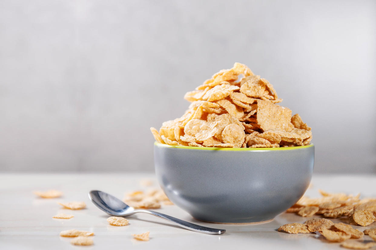 Corn Flakes Cereal Getty Images/cemagraphics