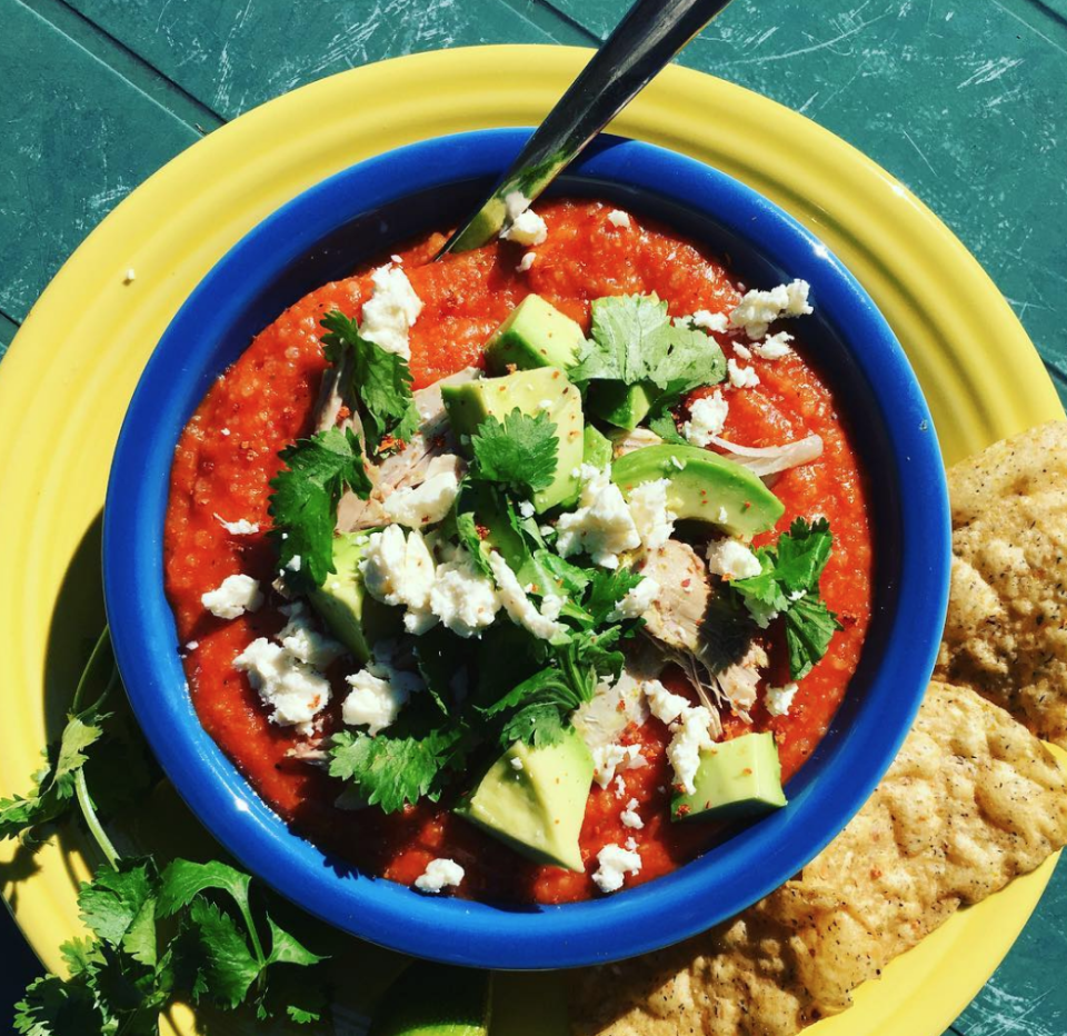 Mexican-Inspired Tomato Soup