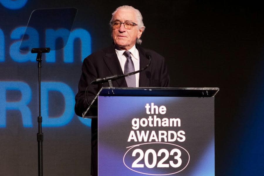 Robert De Niro estalla contra los Gotham Awards y Apple por censurar su discurso anti-Trump 