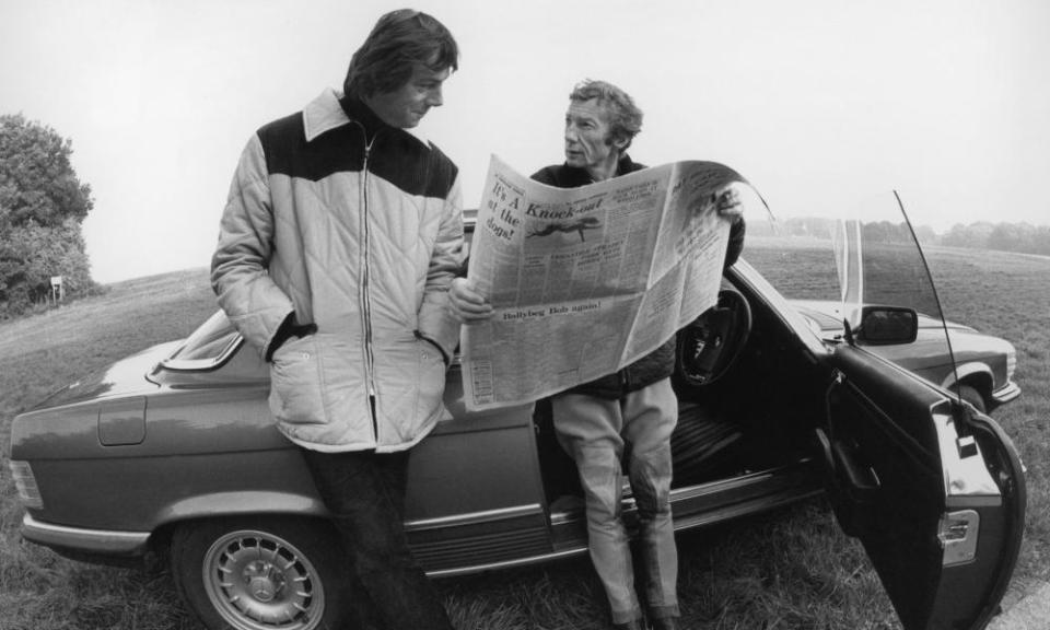 Trainer Henry Cecil and Lester Piggott during their association in the 1970s.