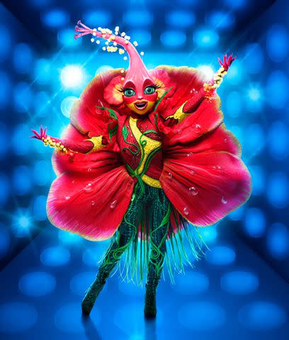 Michael Becker / FOX Hibiscus on 'The Masked Singer'