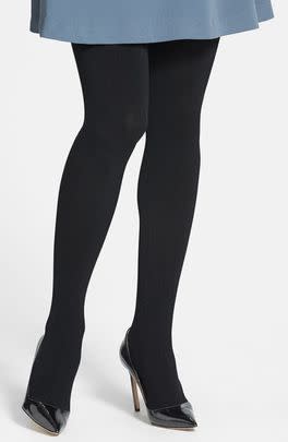 A pair of brushed fleece tights