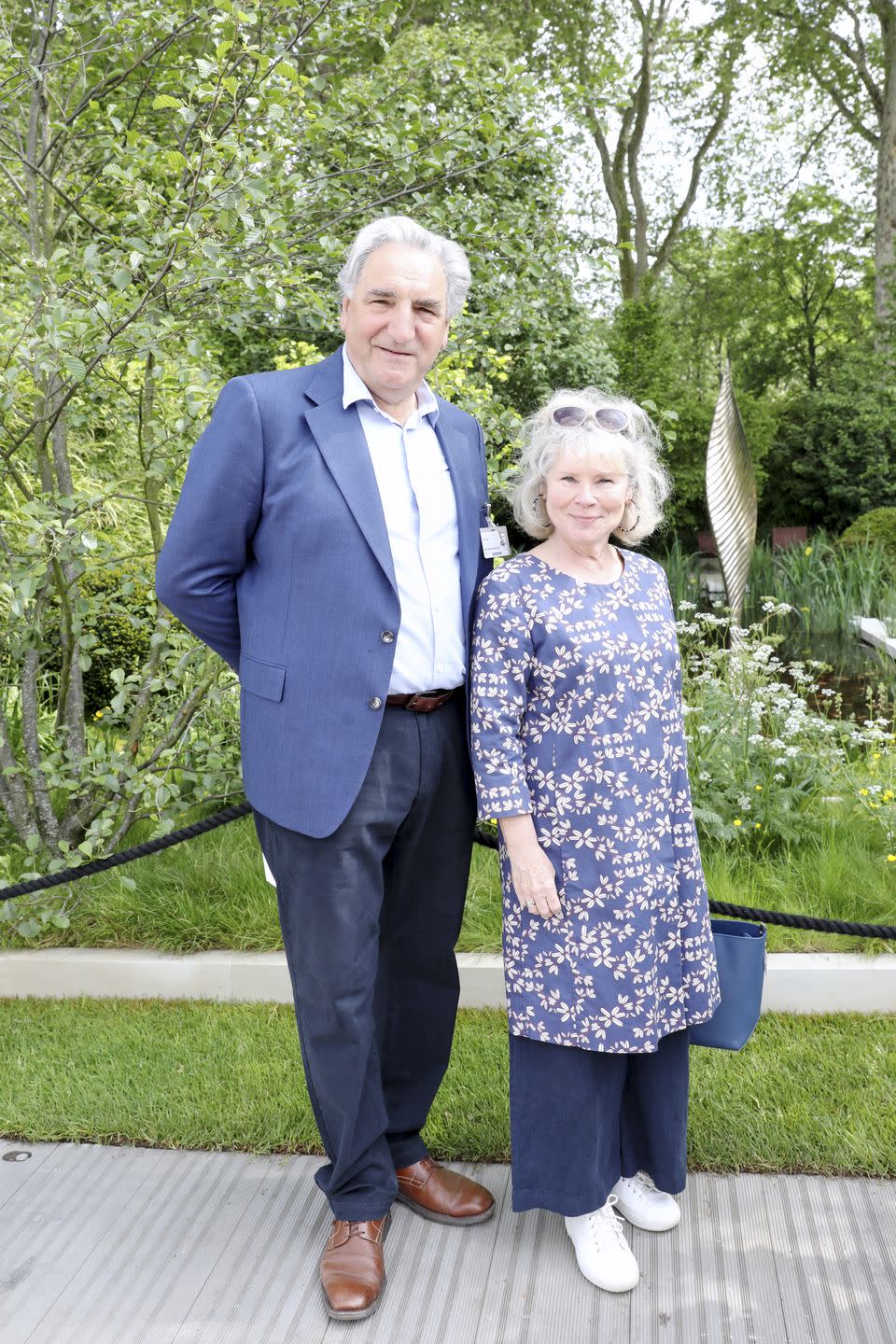 Jim Carter and Imelda Staunton