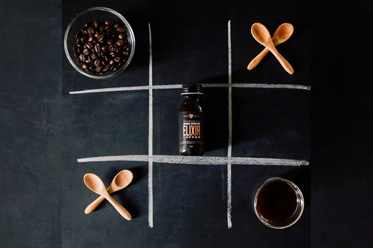 Elixir, Krave Koffee’s pure double shot espresso for home baristas.