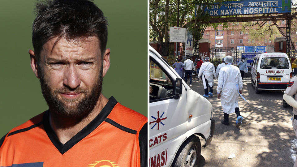 Australian bowler Andrew Tye has withdrawn from the IPL, requesting a release from the Rajasthan Royals amid India's worsening coronavirus crisis. Pictures: Getty Images