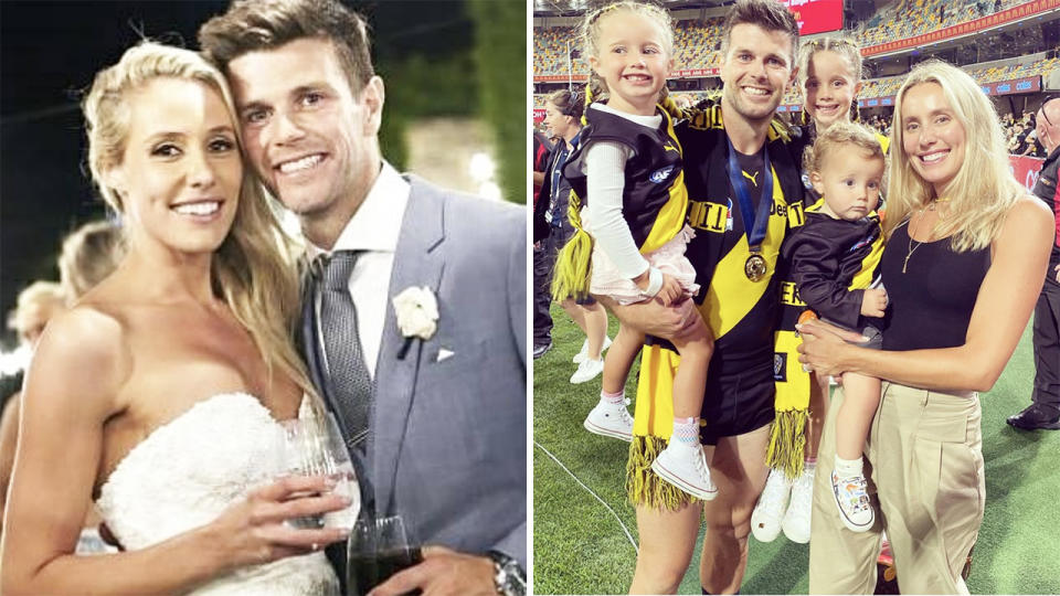 Brooke Cotchin has spoken out about the devastating mental toll her Gold Coast day spa controversy took during last year's AFL season. Pictures: Instagram