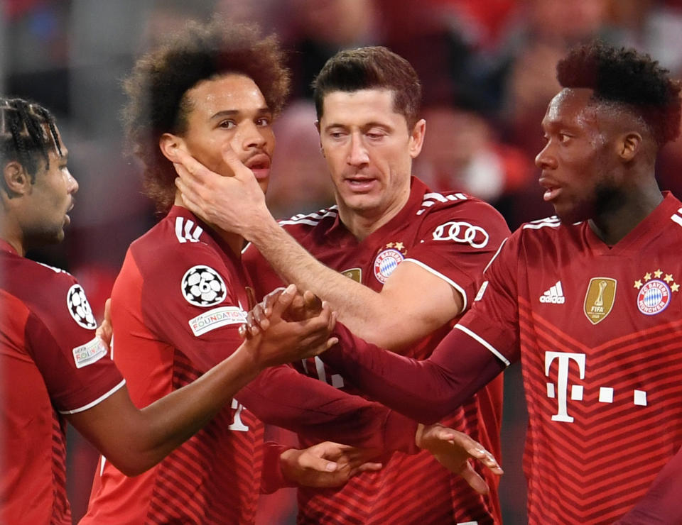 Robert Lewandowski erzielt gegen Benfica Lissabon einen Dreierpack. (Bild: Reuters)