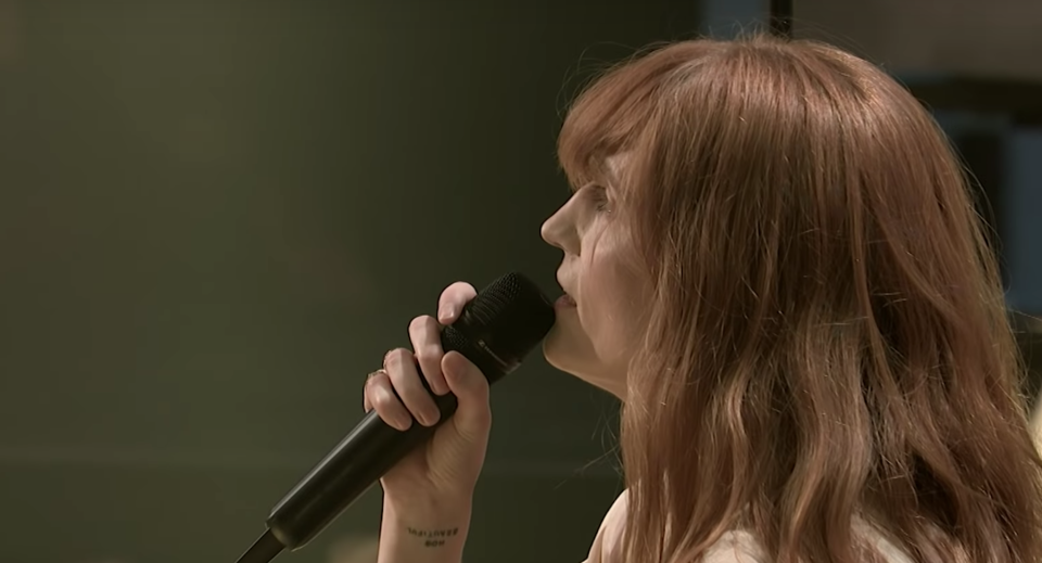 Florence Welch and co. perform four songs from their upcoming album, High as Hope: "Hunger", "Sky Full of Song", "Patrica", and "100 Years".