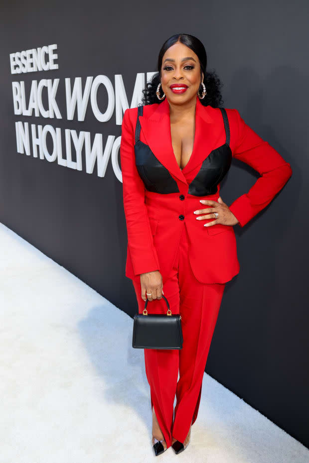 LOS ANGELES, CALIFORNIA - MARCH 09: Niecy Nash-Betts attends the 2023 ESSENCE Black Women In Hollywood Awards at Fairmont Century Plaza on March 09, 2023 in Los Angeles, California. (Photo by Arnold Turner/Getty Images for ESSENCE)<p><a href="https://www.gettyimages.com/detail/1472369703" rel="nofollow noopener" target="_blank" data-ylk="slk:Arnold Turner/Getty Images;elm:context_link;itc:0;sec:content-canvas" class="link ">Arnold Turner/Getty Images</a></p>