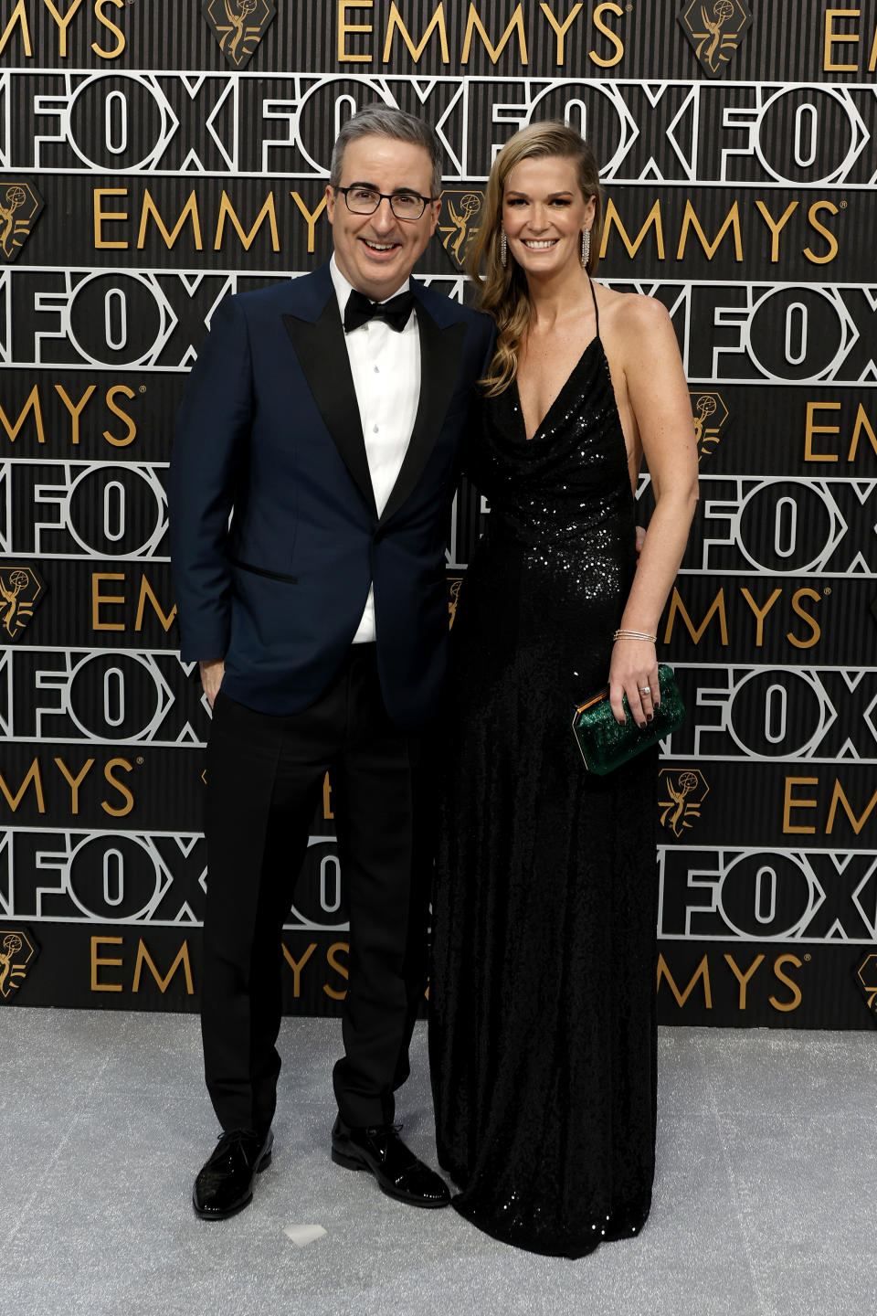 John Oliver and Kate Norley