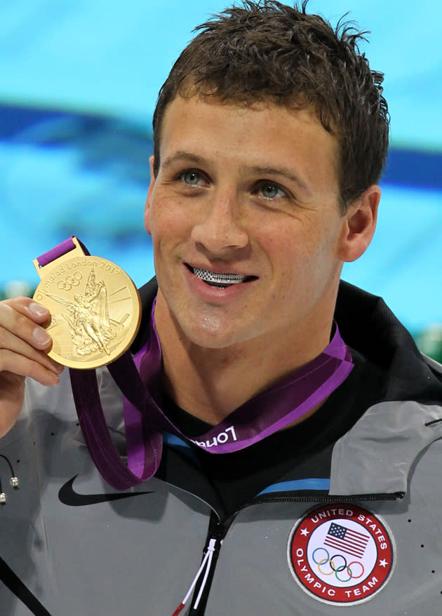 ryan lochte american flag grill