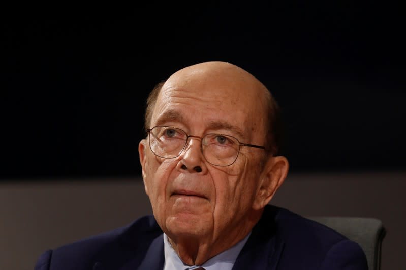 U.S. Secretary of Commerce, Wilbur Ross, speaks during an interview in New York