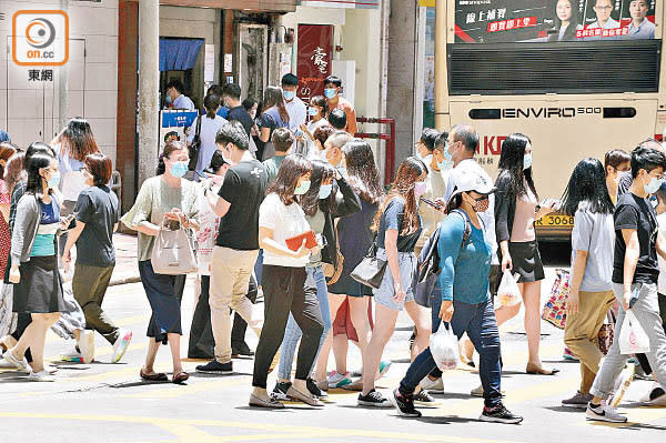 本港連續兩日零確診。（陳德賢攝）