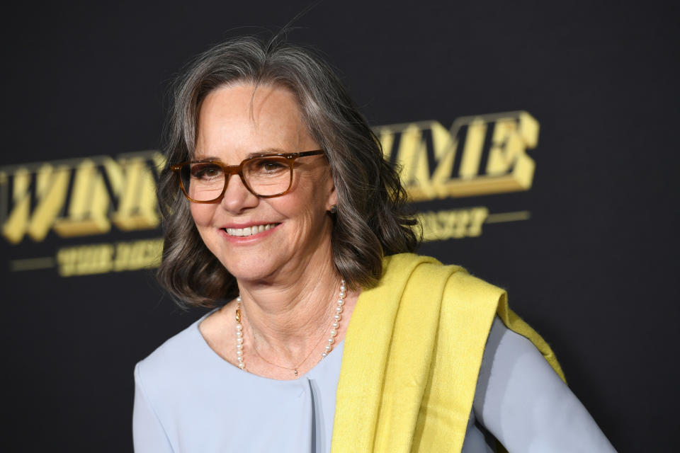 LOS ANGELES, CALIFORNIA - MARCH 02: Sally Field attends the premiere of HBO&#39;s 
