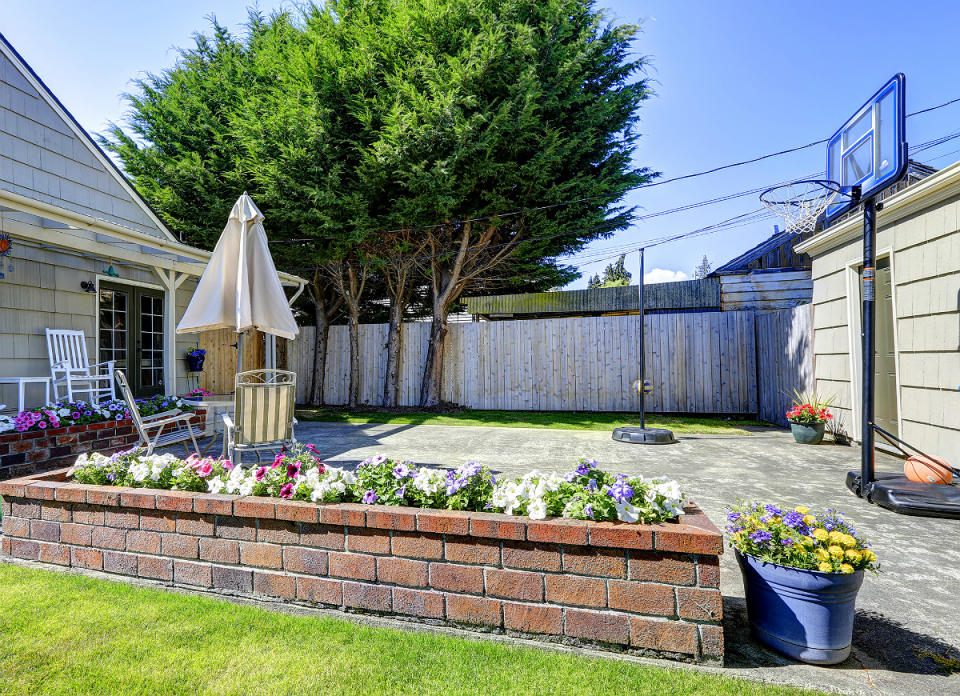 <body> <p>You won’t score big on resale with a <a rel="nofollow noopener" href=" http://www.bobvila.com/slideshow/9-creative-ways-to-build-a-backyard-hangout-49051?bv=yahoo" target="_blank" data-ylk="slk:backyard;elm:context_link;itc:0;sec:content-canvas" class="link ">backyard</a> sports court, unless the home buyer happens to share your love of the game. While a multipurpose patch of asphalt may be considered an added bonus by some, for most it’s a waste of valuable space. When it comes time to sell, don’t expect to recoup the cost of this renovation, but do expect to find fewer interested buyers. </p> <p><strong>Related: <a rel="nofollow noopener" href=" http://www.bobvila.com/slideshow/9-little-things-you-can-do-to-help-sell-your-house-47817?bv=yahoo" target="_blank" data-ylk="slk:9 Little Things You Can Do to Help Sell Your House;elm:context_link;itc:0;sec:content-canvas" class="link ">9 Little Things You Can Do to Help Sell Your House</a> </strong> </p> </body>