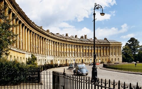 The Royal Crescent - Credit: This content is subject to copyright./Glowimages