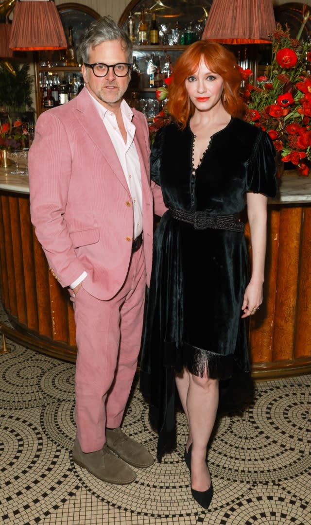 George Bianchini & ChristinaHendricks