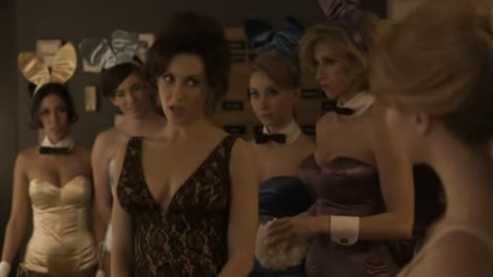 A group of women in a scene from "The Playboy Club"