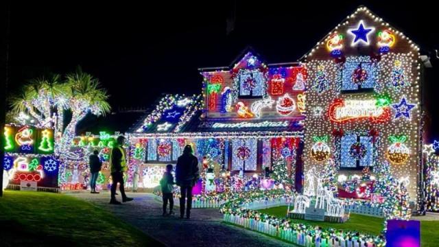 Award-winning Christmas lights returning bigger and better in Newport