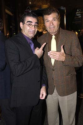Eugene Levy and Fred Willard at the Hollywood premiere of Warner Bros. A Mighty Wind